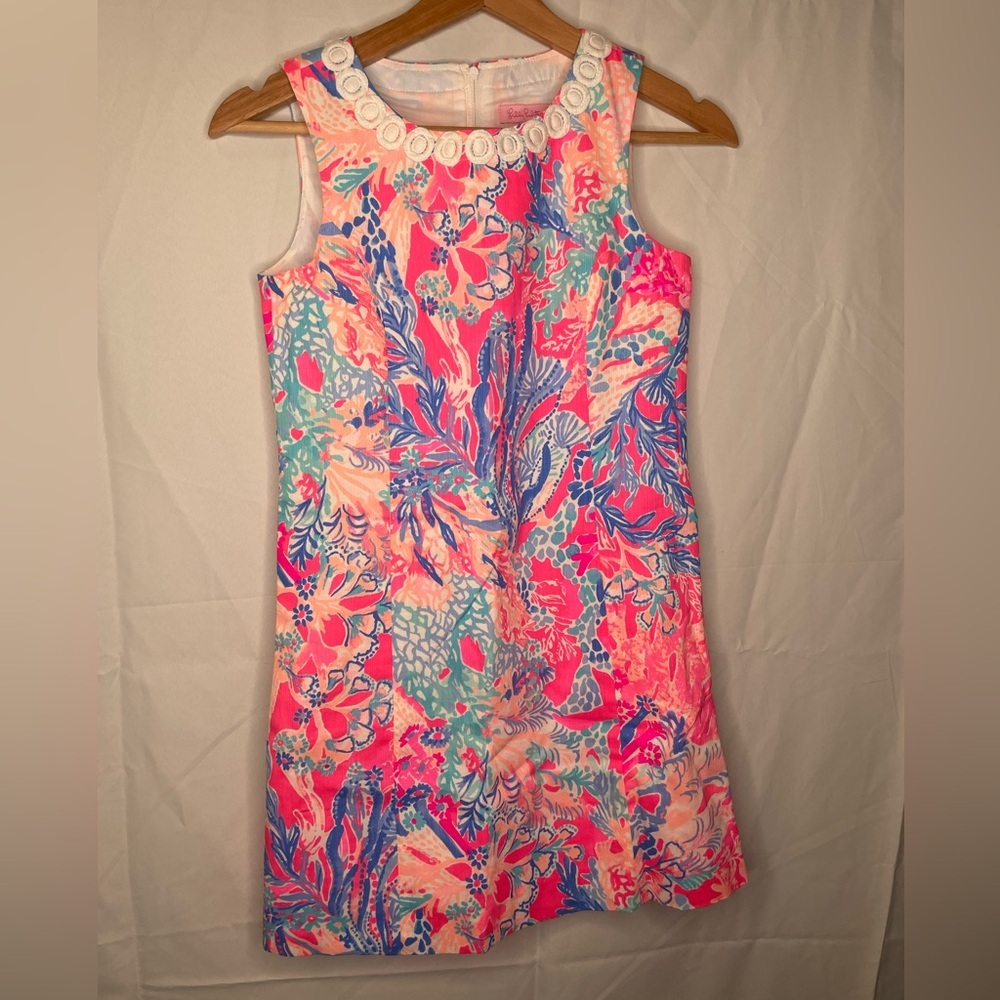 LILLY PULITZER HOT PINK DRESS